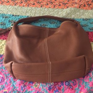 Ladies Leather Hobo Bag